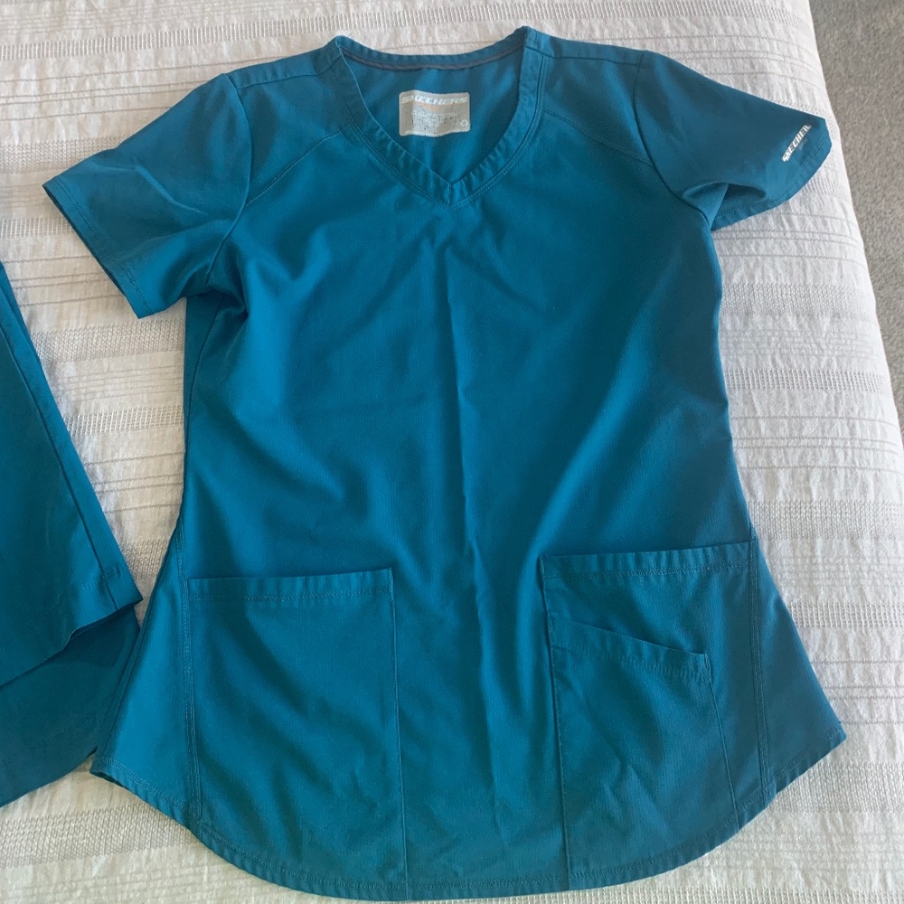 Barco Scrubs set Caribbean blue size small